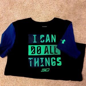 Boys Under Armor Steph Curry shirt